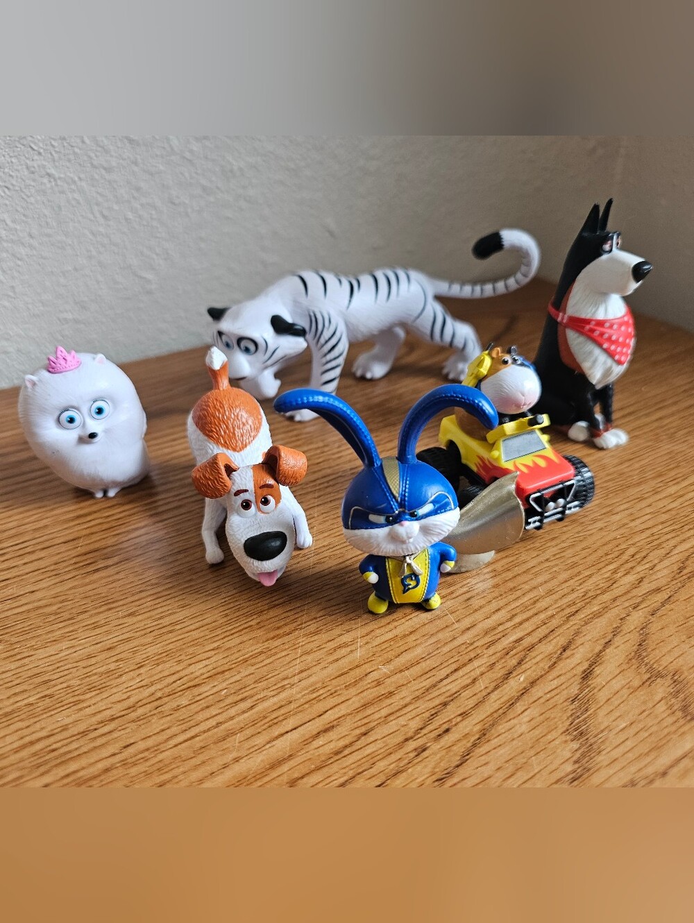 Secret Life Of Pets Toy Figure Lot Of 6 Disney